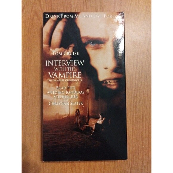 Interview with the Vampire (VHS, 1998) Tom Cruise, Brad Pitt - Picture 2 of 7